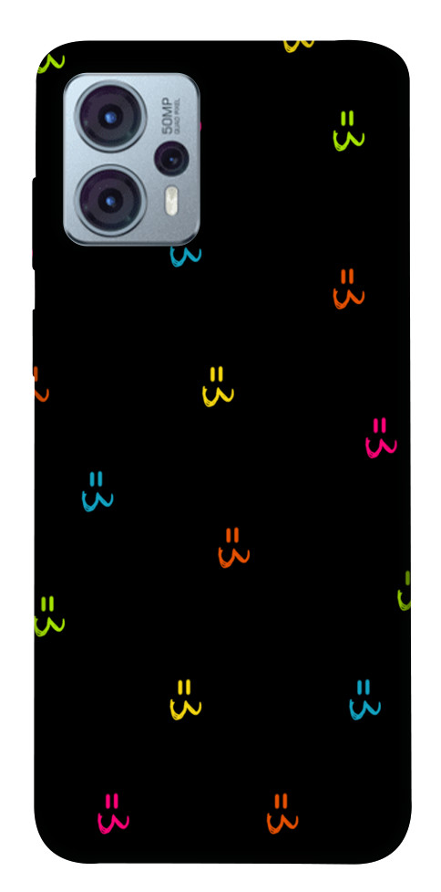 Чехол Colorful smiley для Motorola Moto G23