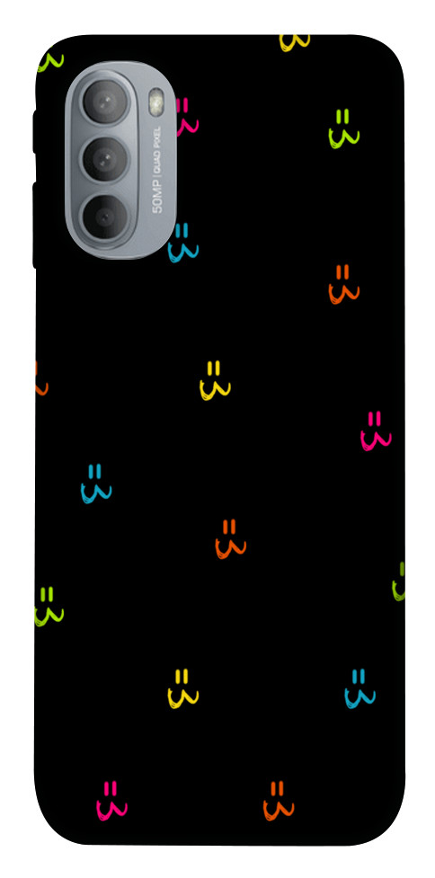 Чехол Colorful smiley для Motorola Moto G31