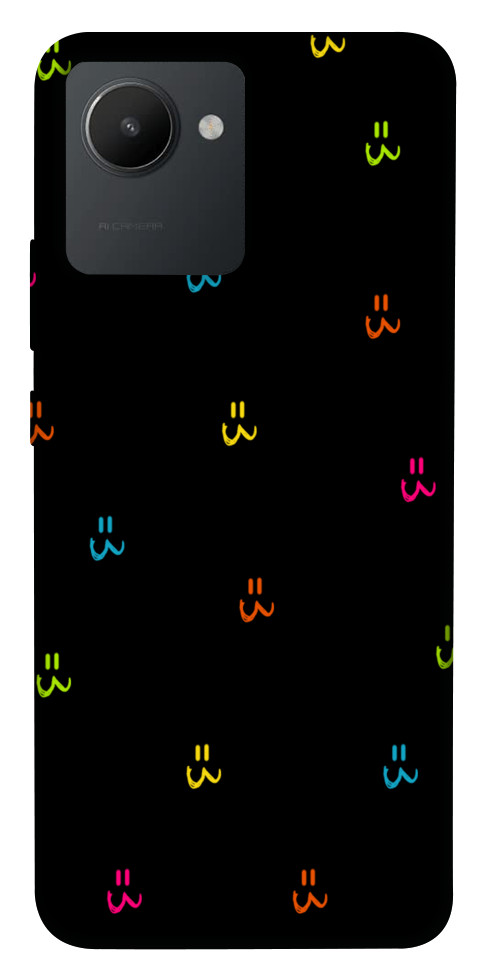 Чехол Colorful smiley для Realme C30