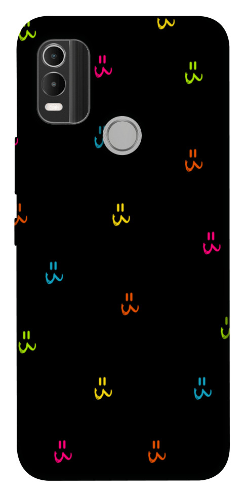 Чехол Colorful smiley для Nokia C21 Plus