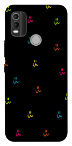 Чохол Colorful smiley для Nokia C21 Plus