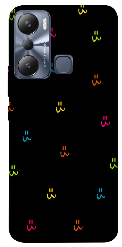 Чехол Colorful smiley для Infinix Hot 20i