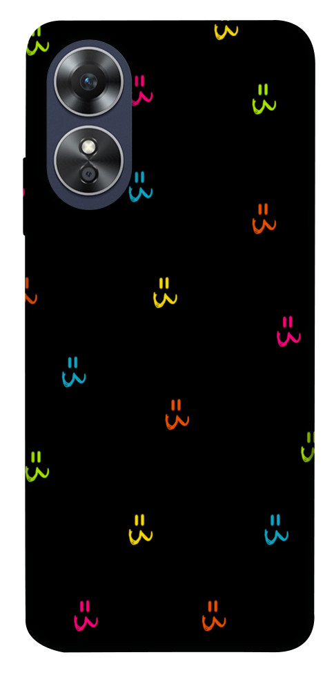 Чехол Colorful smiley для Oppo A17