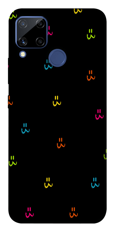 Чехол Colorful smiley для Realme C15