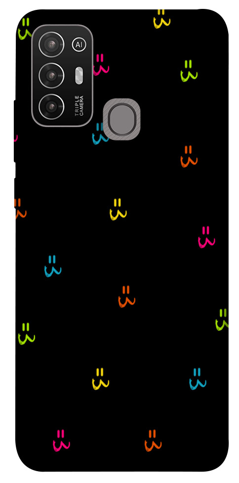 Чохол Colorful smiley для ZTE Blade A52