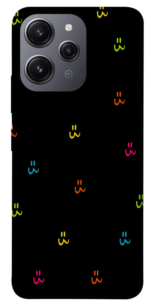 Чехол Colorful smiley для Xiaomi Redmi 12