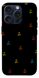 Чохол Colorful smiley для iPhone 15 Pro