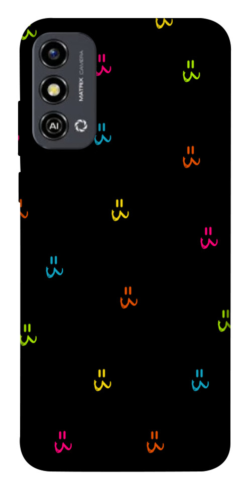 Чехол Colorful smiley для ZTE Blade A53