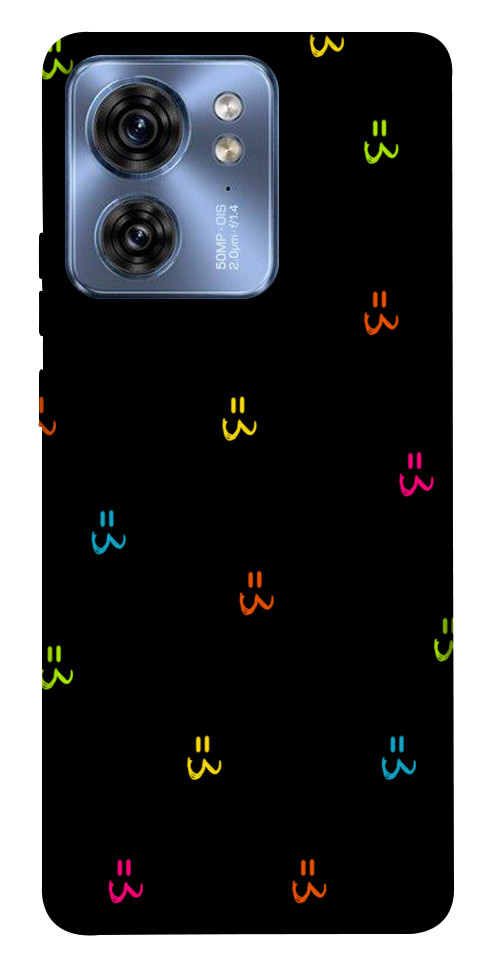 Чохол Colorful smiley для Motorola Edge 40