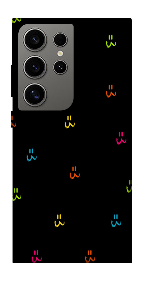 Чехол Colorful smiley для Galaxy S24 Ultra