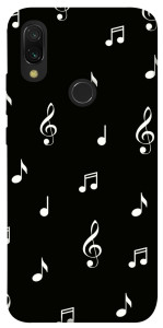 Чехол Notes on black для Xiaomi Redmi 7