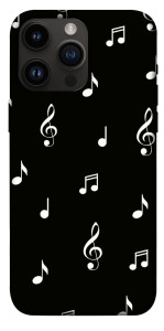 Чехол Notes on black для iPhone 14 Pro Max