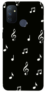Чехол Notes on black для OnePlus Nord N100