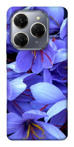 Чехол Фиолетовый сад для TECNO Spark 20 Pro