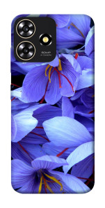 Чехол Фиолетовый сад для ZTE Blade A73 4G