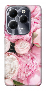 Чехол Pink peonies для Infinix Hot 40