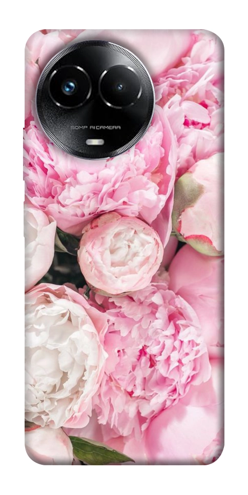 Чохол Pink peonies для Realme C67 4G