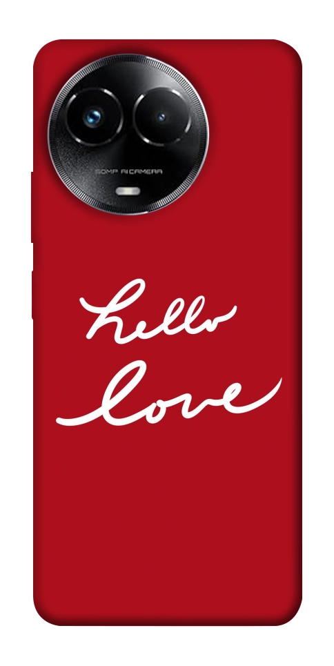 Чохол Hello love для Realme C67 4G