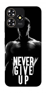 Чехол Never give up для ZTE Blade A73 4G