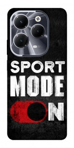 Чехол Sport mode on для Infinix Hot 40