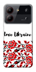 Чохол Love Ukraine для ZTE Blade A54 4G