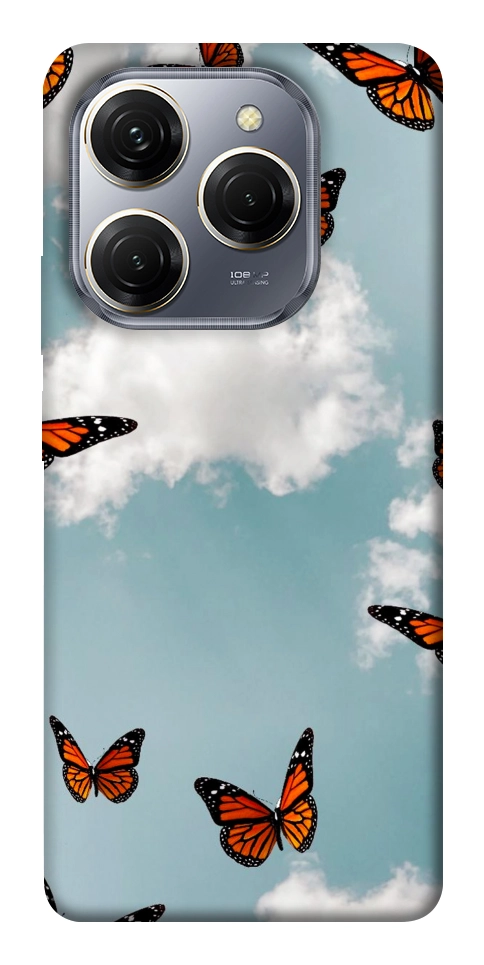 Чохол Summer butterfly для TECNO Spark 20 Pro