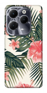 Чохол Tropic flowers для Infinix Hot 40