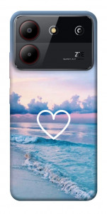 Чехол Summer heart для ZTE Blade A54 4G