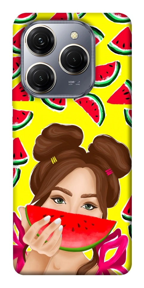 Чохол Watermelon girl для TECNO Spark 20 Pro