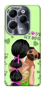 Чохол Love my dog для Infinix Hot 40