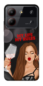 Чохол My life my rules для ZTE Blade A54 4G