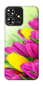 Чехол Красочные тюльпаны для ZTE Blade A73 4G