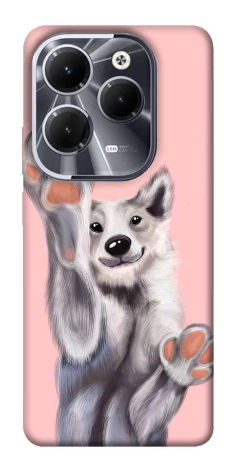 Чехол Cute dog для Infinix Hot 40 Pro