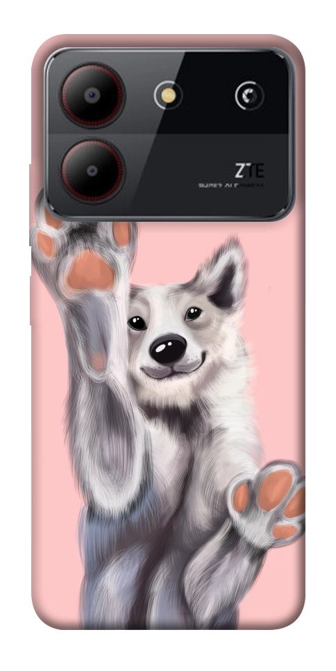 Чохол Cute dog для ZTE Blade A54 4G