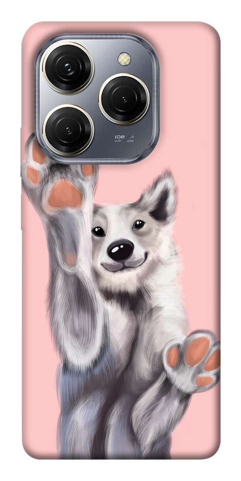 Чехол Cute dog для TECNO Spark 20 Pro