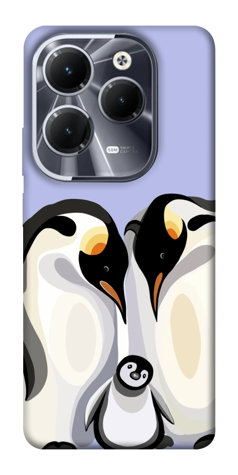 Чехол Penguin family для Infinix Hot 40