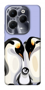 Чехол Penguin family для Infinix Hot 40 Pro