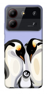 Чохол Penguin family для ZTE Blade A54 4G