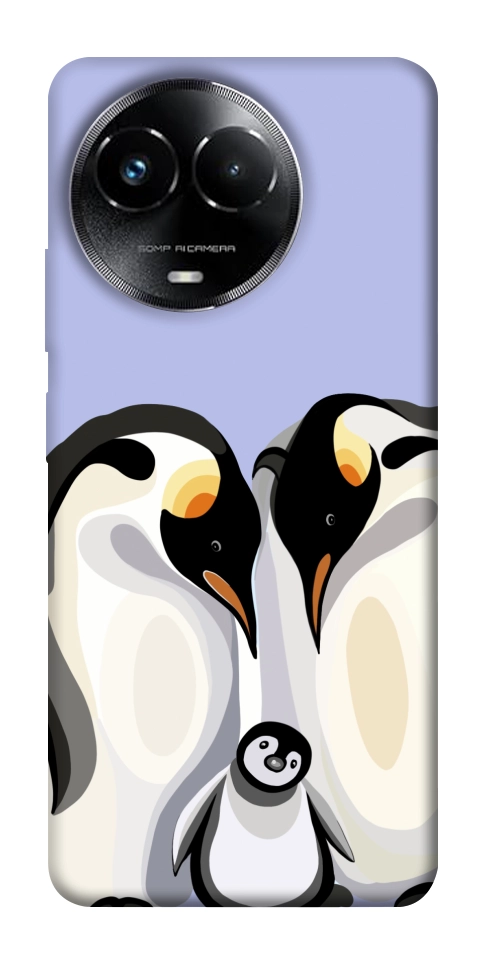 Чохол Penguin family для Realme C67 4G