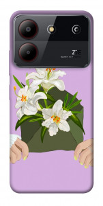 Чохол Flower message для ZTE Blade A54 4G