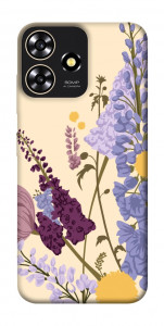 Чехол Flowers art для ZTE Blade A73 4G