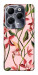 Чехол Floral motifs для Infinix Hot 40