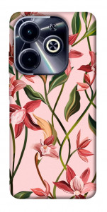 Чехол Floral motifs для Infinix Hot 40i