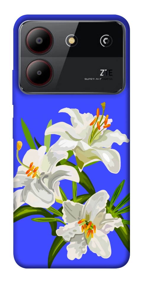 Чохол Three lilies для ZTE Blade A54 4G