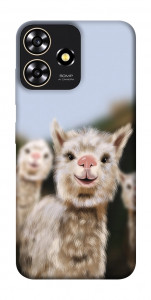 Чохол Funny llamas для ZTE Blade A73 4G