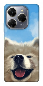 Чехол Samoyed husky для TECNO Spark 20 Pro