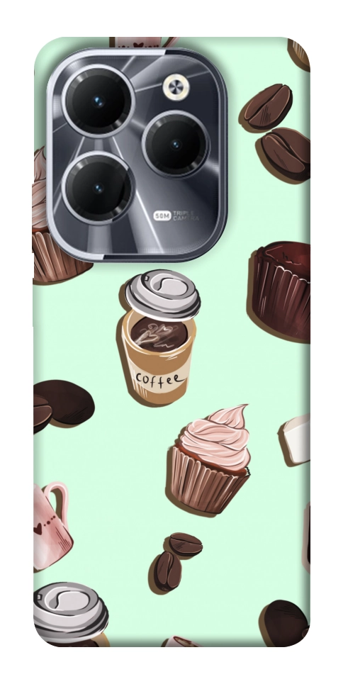 Чехол Coffee and sweets для Infinix Hot 40