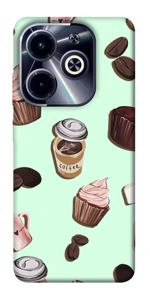 Чехол Coffee and sweets для Infinix Hot 40i