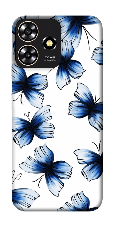 Чехол Tender butterflies для ZTE Blade A73 4G