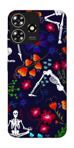 Чохол Yoga skeletons для ZTE Blade A73 4G